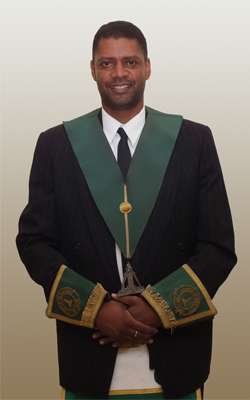 Worshipful Senior Warden - Bro Donovan Brown